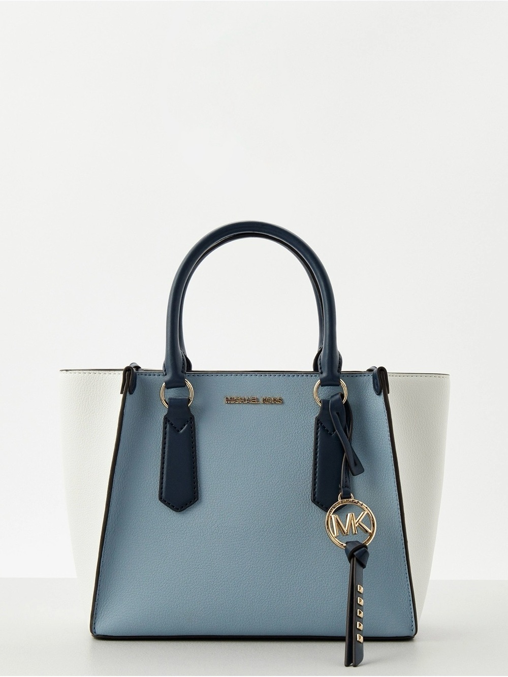 Michael kors Kris medium colorblok leather blue/white (spring 2024 collection)